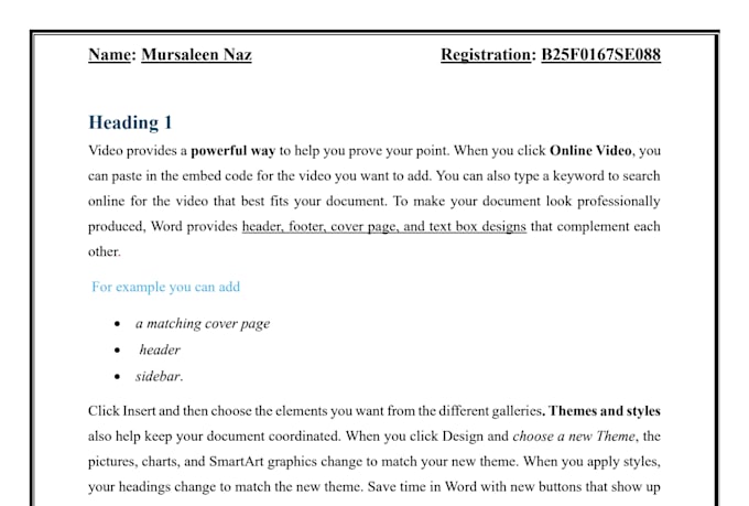 write and format professional academic reports and assignments